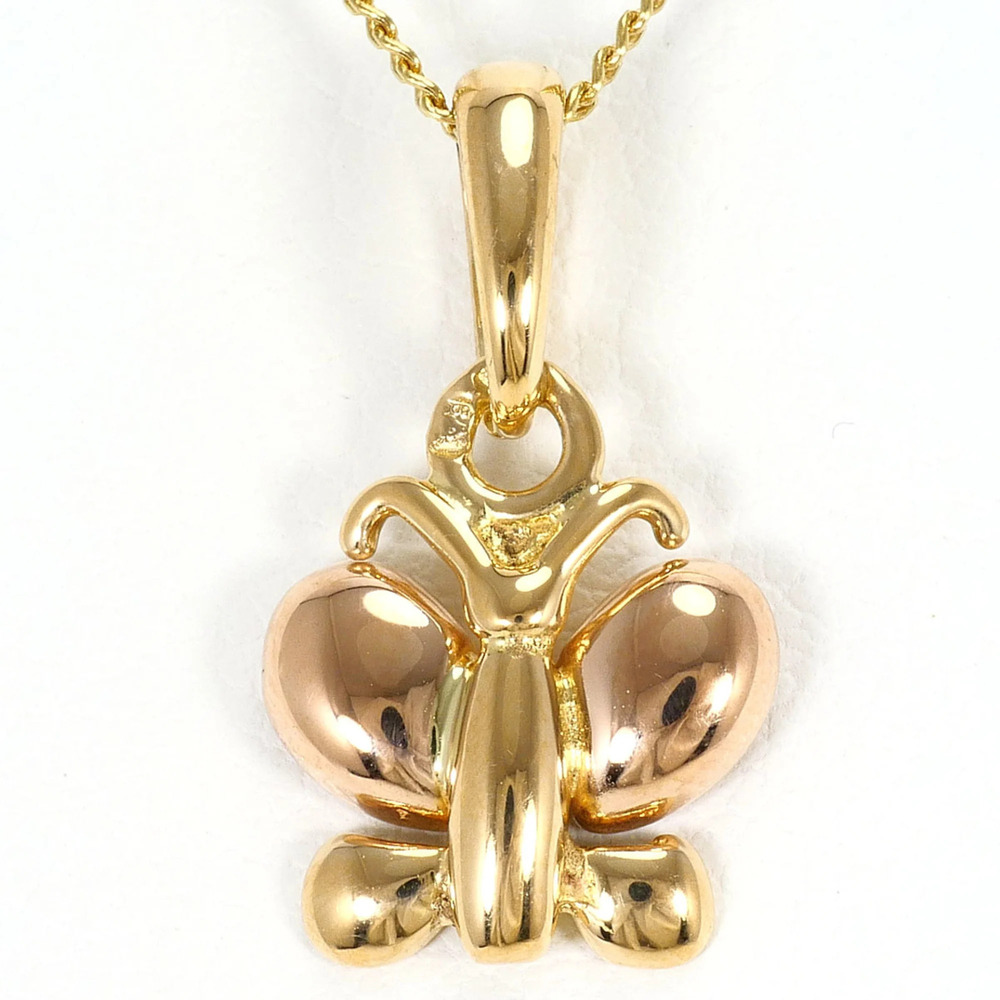 18K (18-karat) Yellow Gold Necklace, Total Weight 3.2g, 40cm, Jewelry
